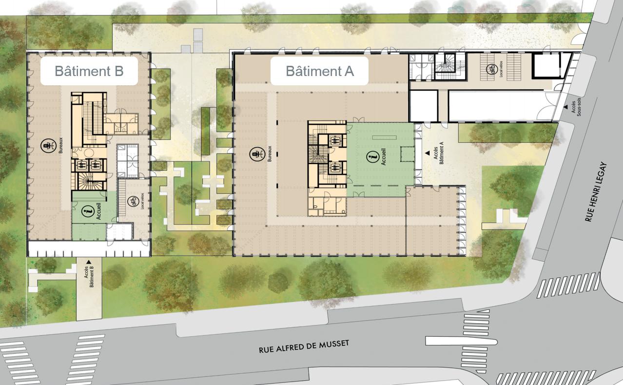 Bureau Villeurbanne 1165m² Location bureau Villeurbanne Rhône OLBUR2110499 7